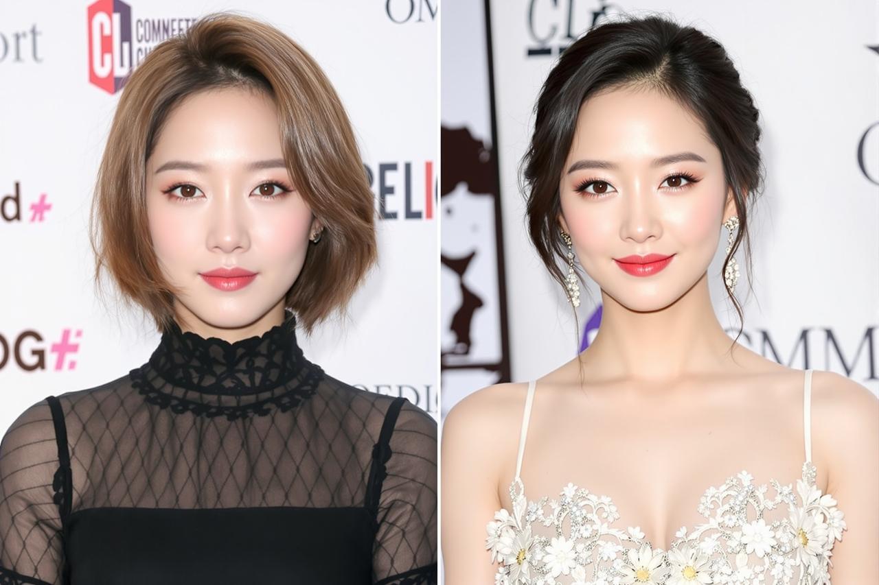 某女星整容前后对比照流出，网友：认不出来了